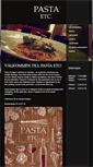 Mobile Screenshot of pasta-etc.se